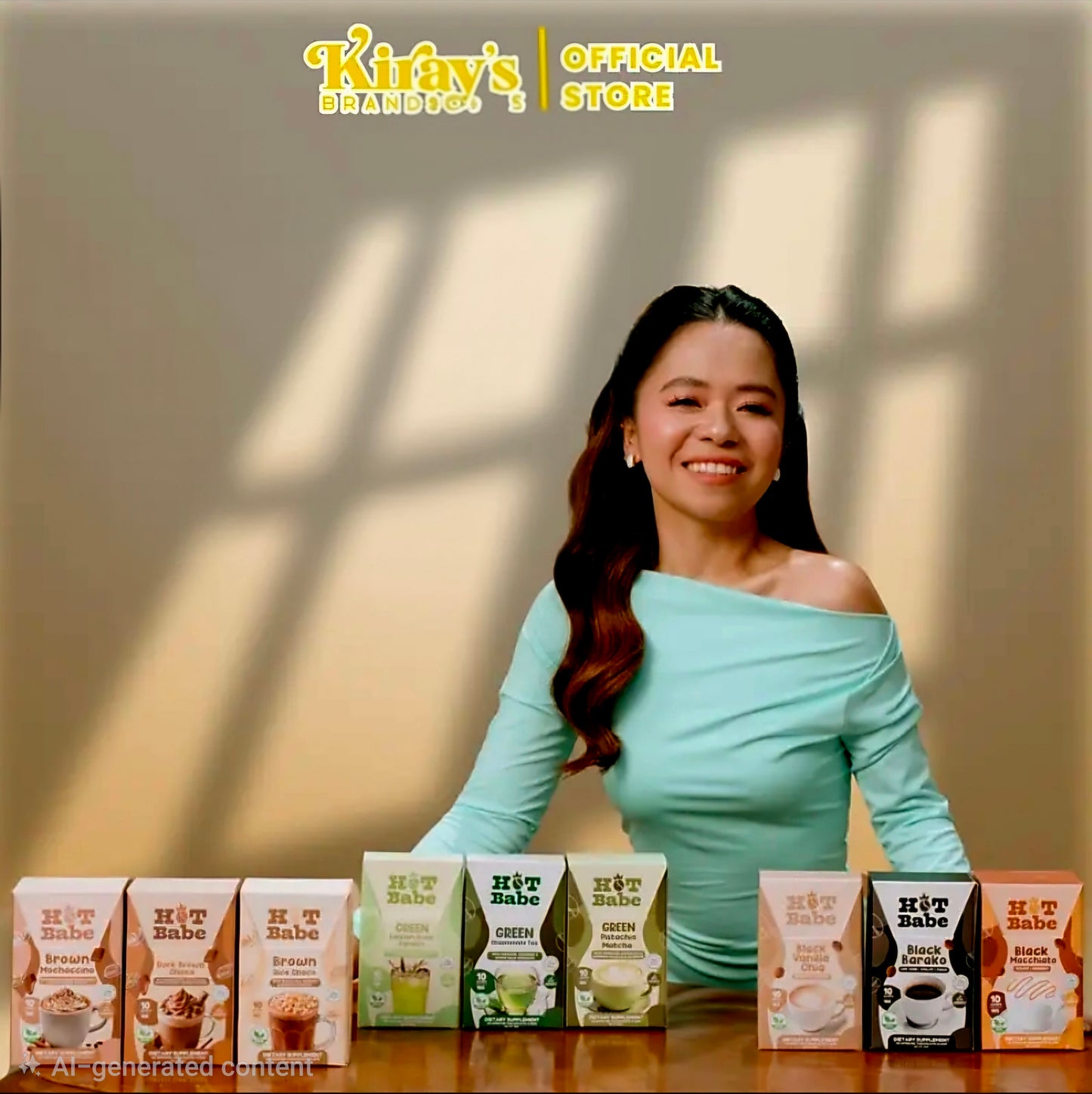 Hot Babe by Kiray Celis GREEN LEMON GRASS PANDAN TEA 18g×10sachets (GREEN  SERIES)