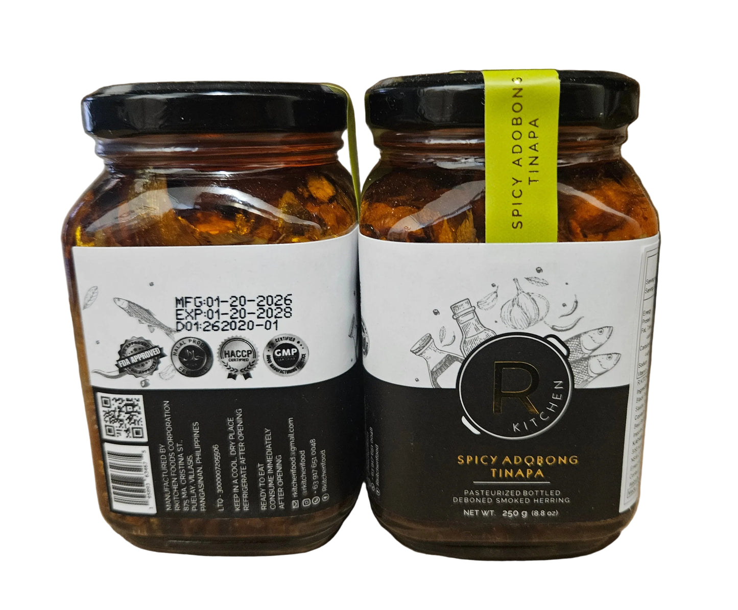R-KITCHEN SPICY ADOBONG TINAPA 250G