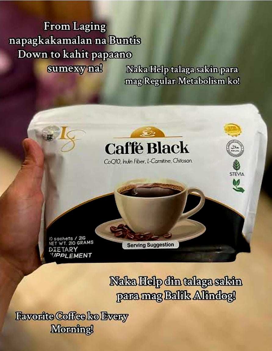 Luxe Slim CAFFE BLACK 21g x 10 sachets