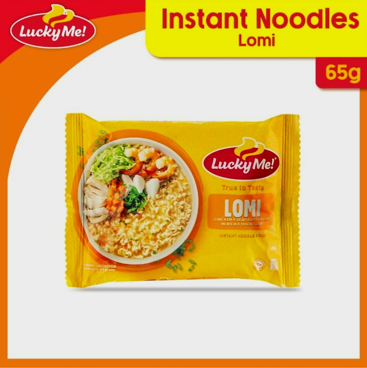 Lucky Me LOMI Instant Noodle Soup 65g