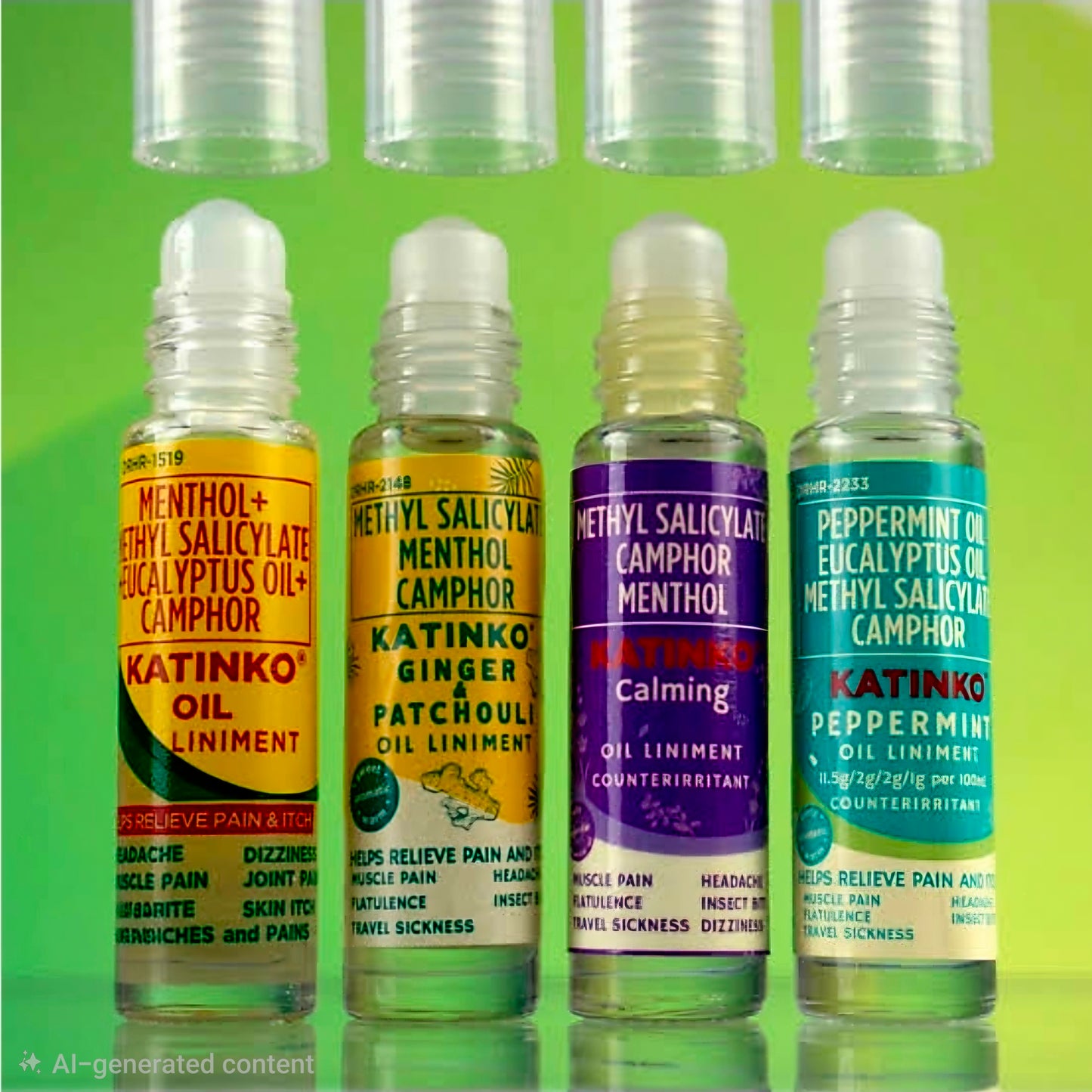 CALMING LAVENDER KATINKO Oil Liniment 10ml ROLLERBALL APPLICATOR