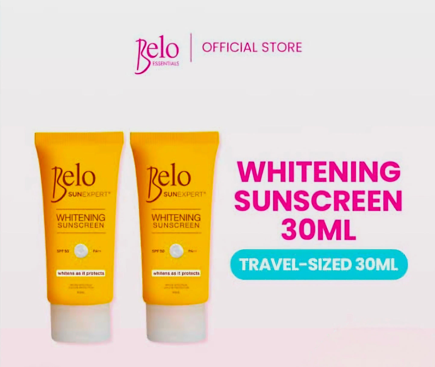 BELO Sunexpert WHITENING SUNSCREEN SPF50 PA++ 50ml