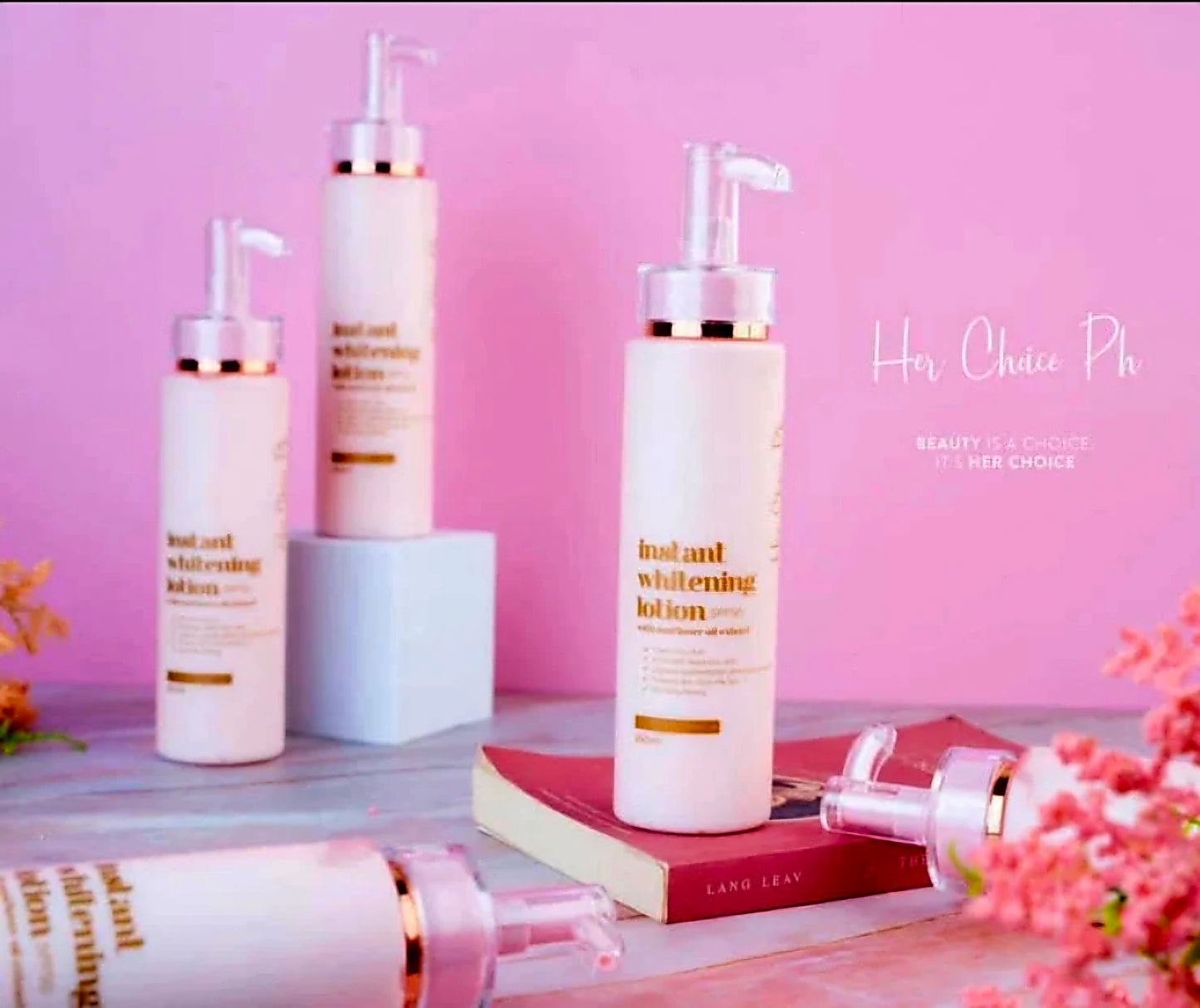 Her Choice PH Instant Whitening Lotion 250ml