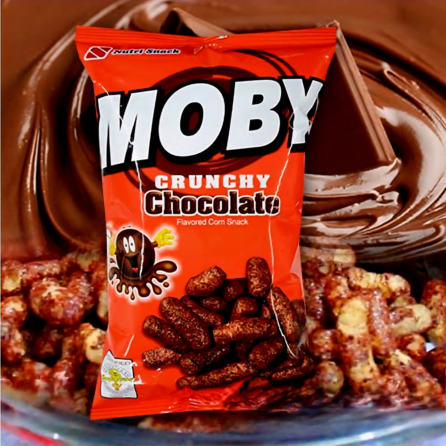 MOBY Crunchy Chocolate Puff 90g