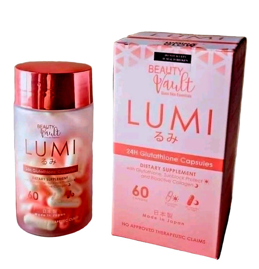 Beauty Vault LUMI GLUTATHIONE 60-Capsules