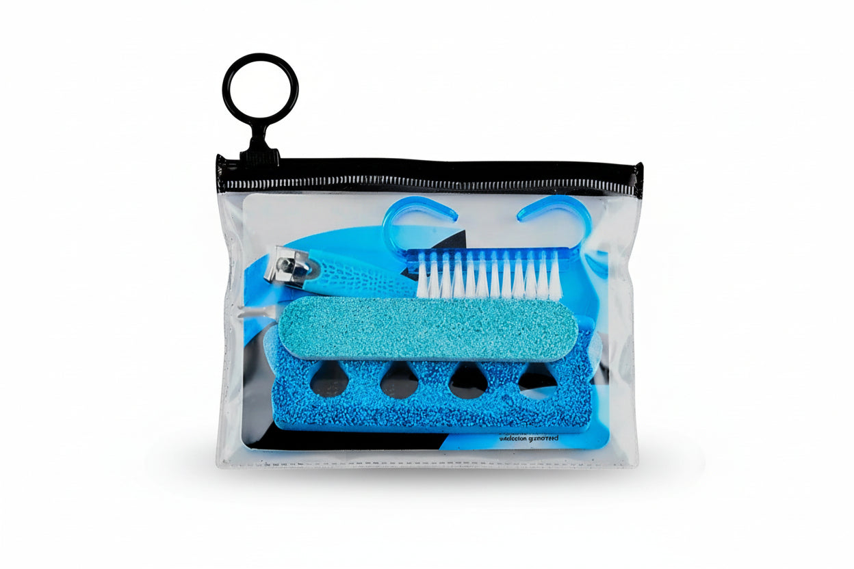 5-PCS PEDICURE TOOLS SET PVC-POUCH