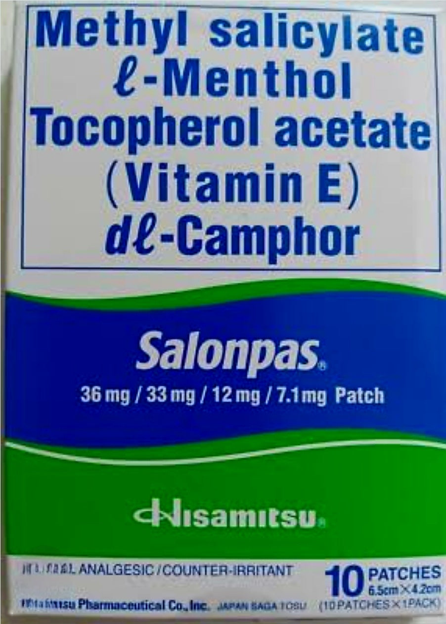SALONPAS Topical  Patches 10patches