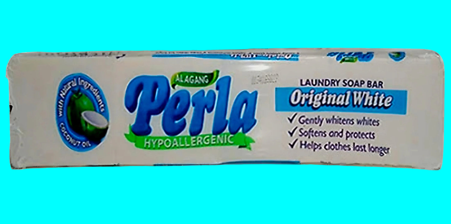 PERLA Laundry Detergent Bar 380g ORIGINAL WHITE (Hypoallegenic)
