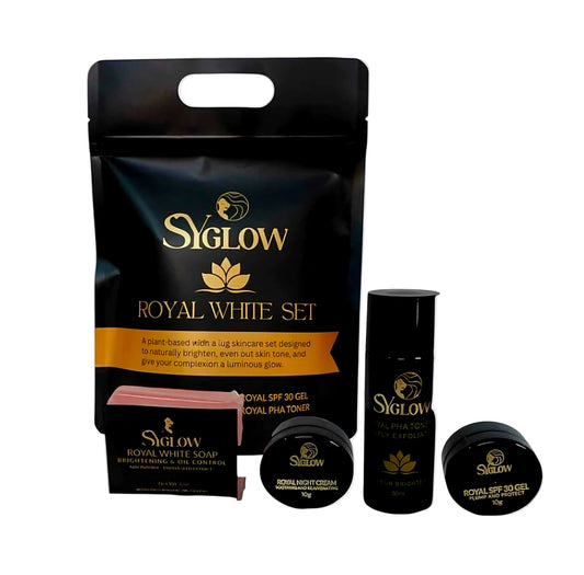 SY GLOW Royal White Set (Plant-based Facial Whitening Set)