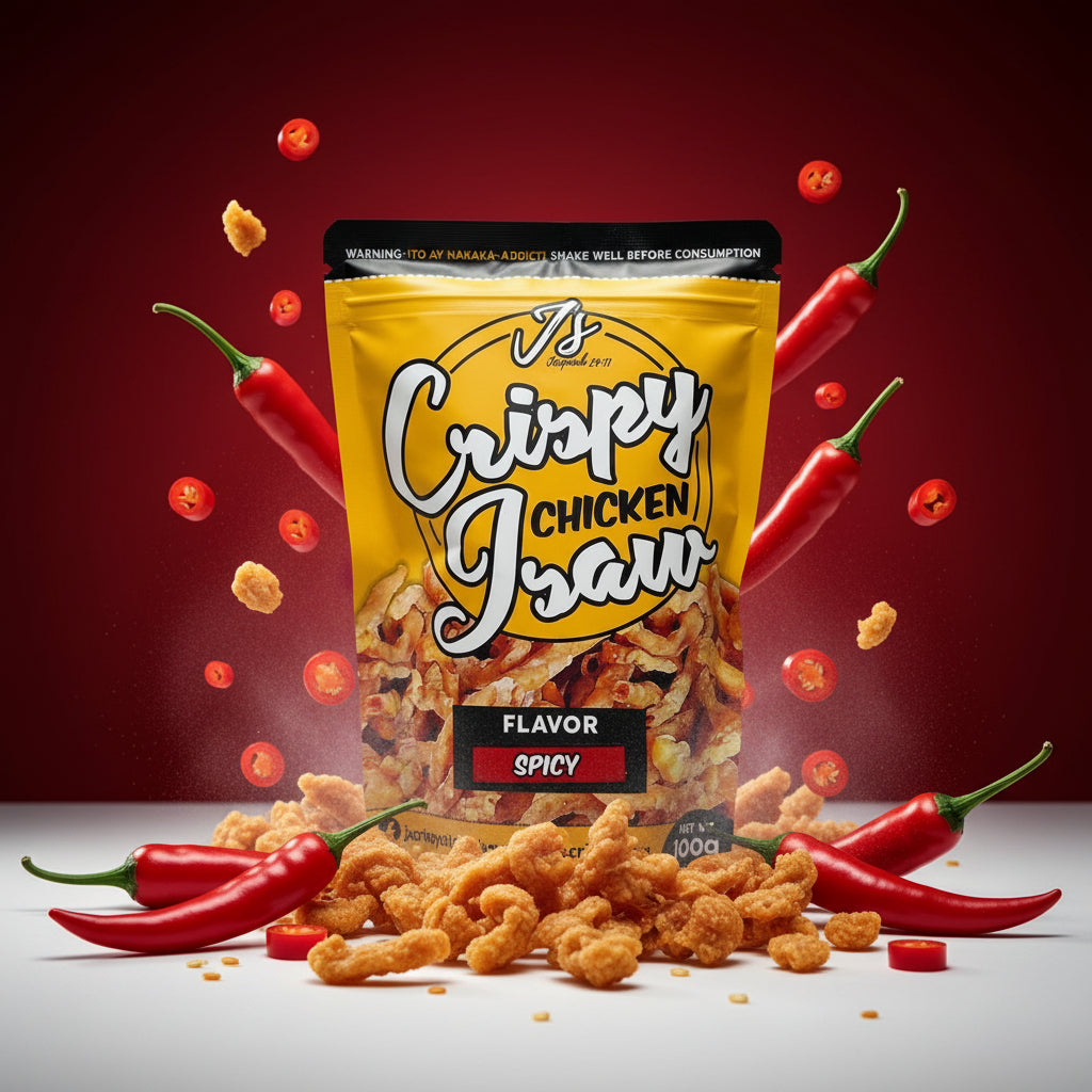 J'S CRISPY CHICKEN ISAW SPICY FLAVOR 100G