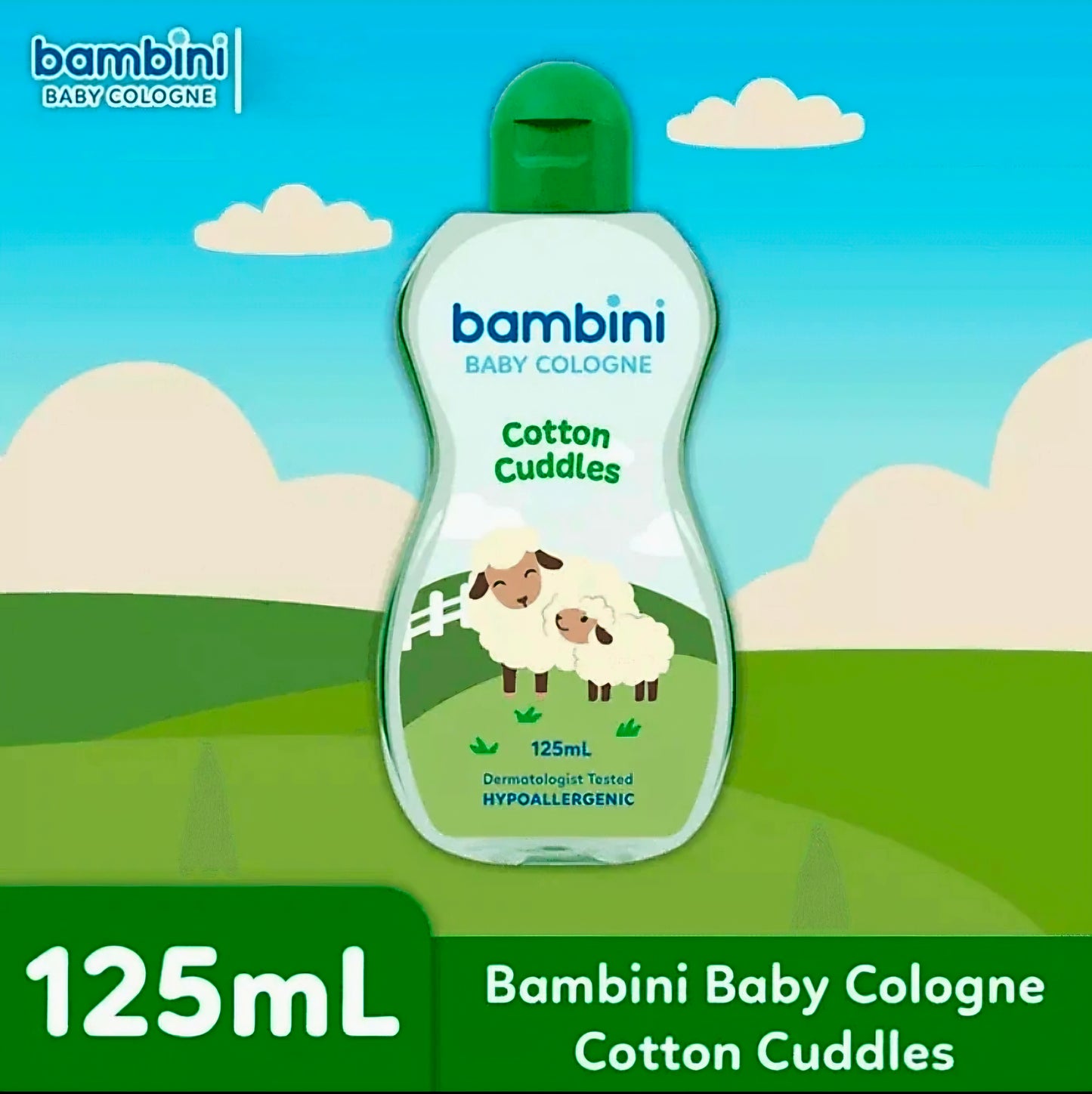 BAMBINI "COTTON CUDDLES" BABY COLOGNE 125ML