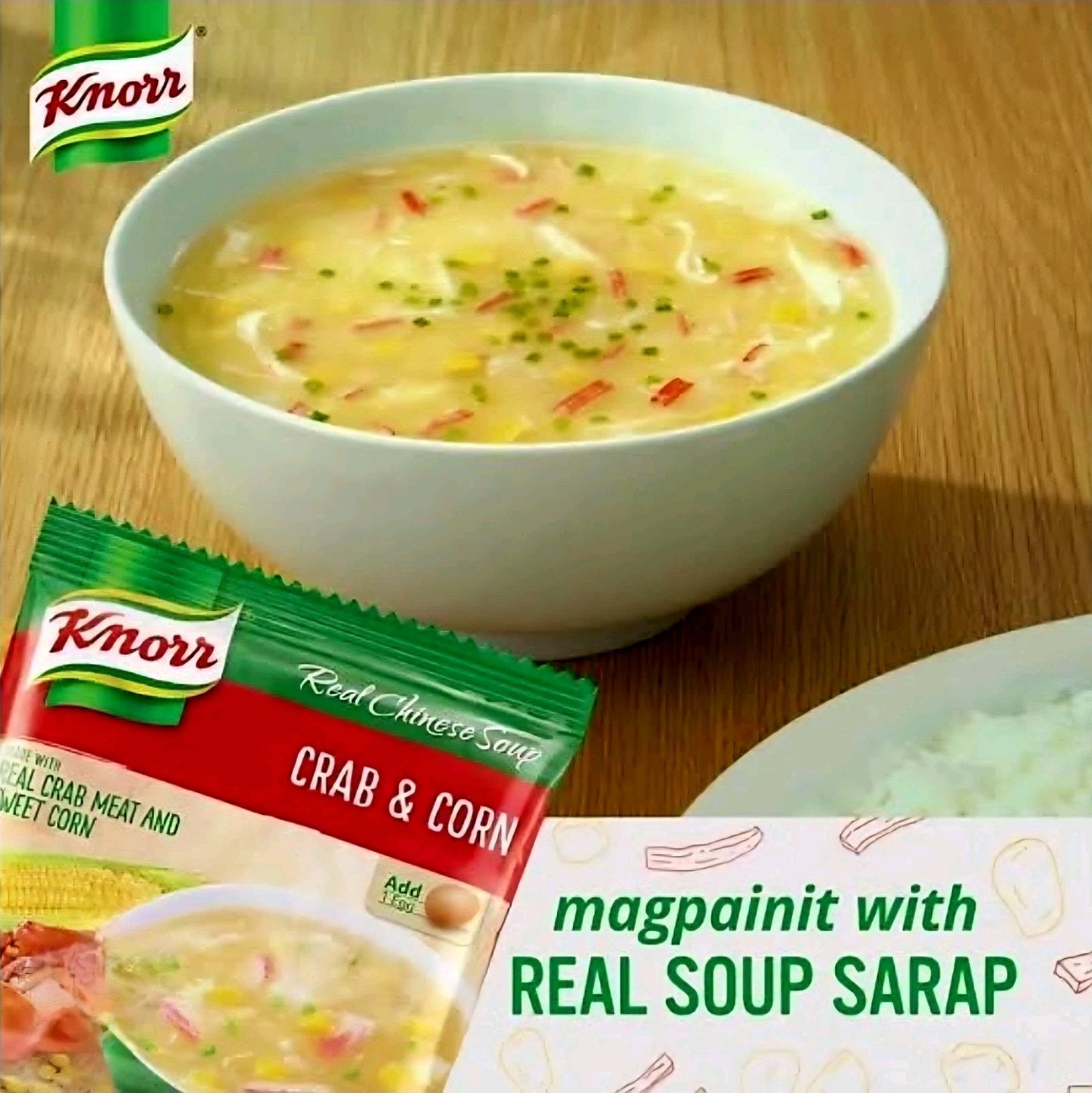 Knorr CRAB & CORN Soup 55g