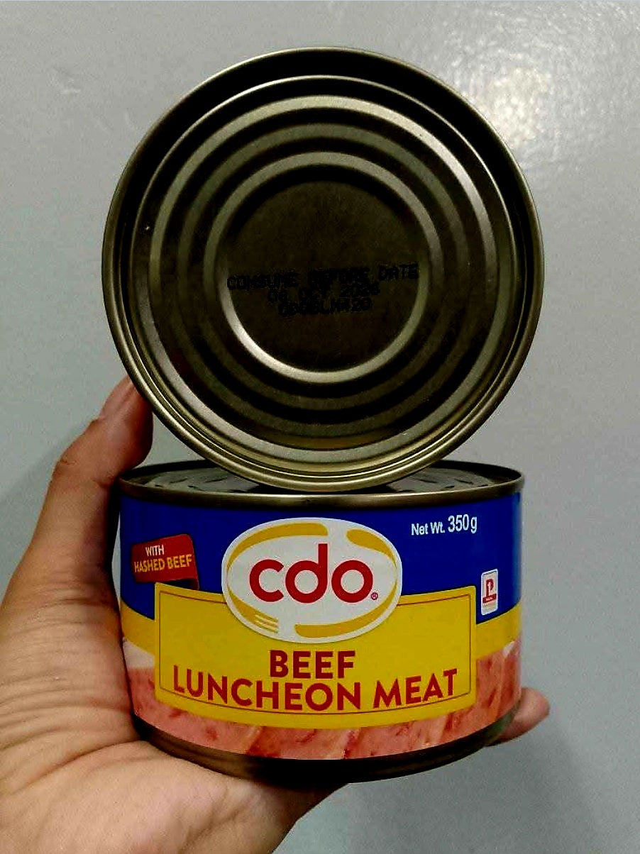 CDO Beef Luncheon Meat 350g FLAT TIN