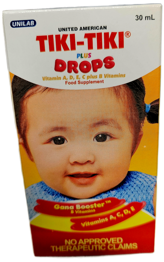 TIKI-TIKI PLUS DROPS 30ML (6-24 MONTHS OLD)