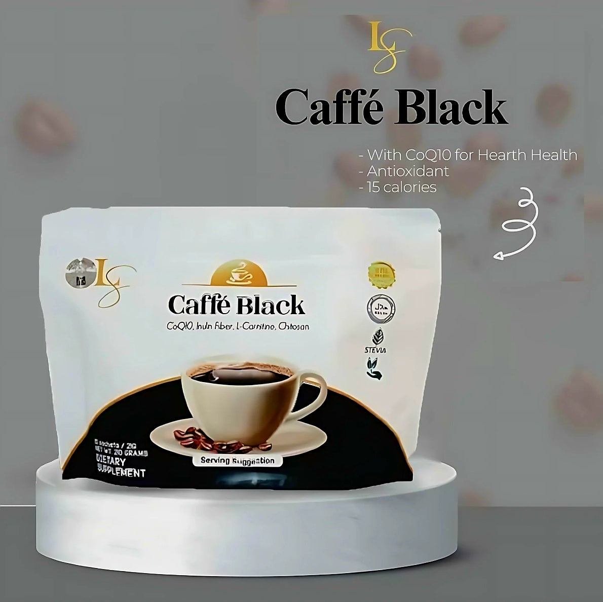 Luxe Slim CAFFE BLACK 21g x 10 sachets