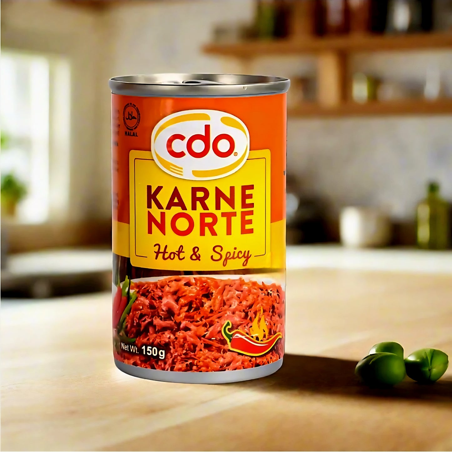 CDO Karne Norte HOT & SPICY Corned Beef 150g