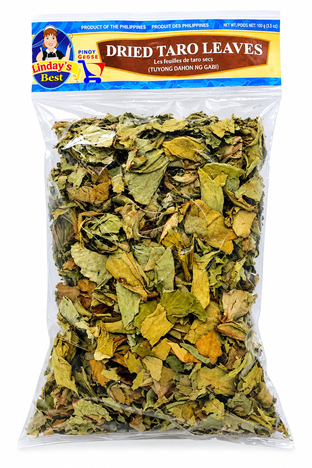 INDAY'S BEST DRIED TARO LEAVES 100g (03/09/27)