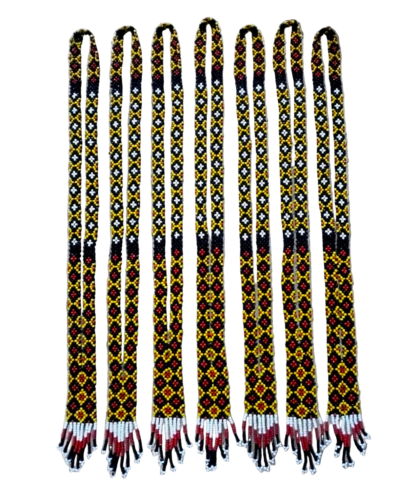 Elias J. TV "OUHAHAY" Inspired Ethnic Beaded Necklace