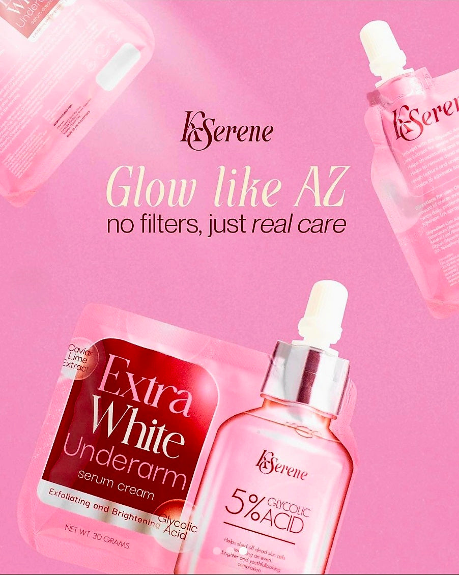 KSerene Extra White Underarm Serum Cream 5% Glycolic Acid 30g (Sensitive Skin)