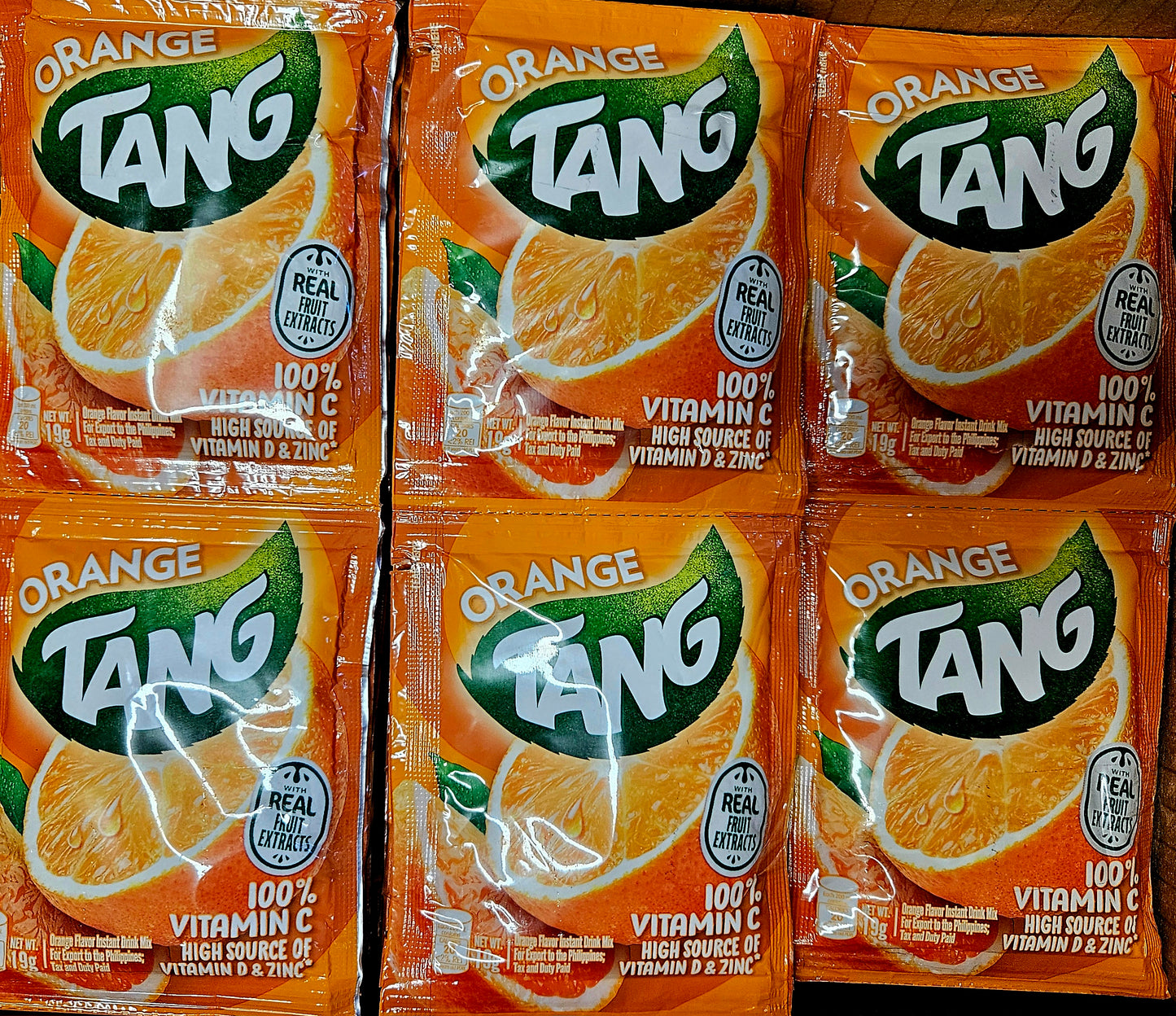 TANG ORANGE POWDER JUICE DRINK 19G (SACHET)