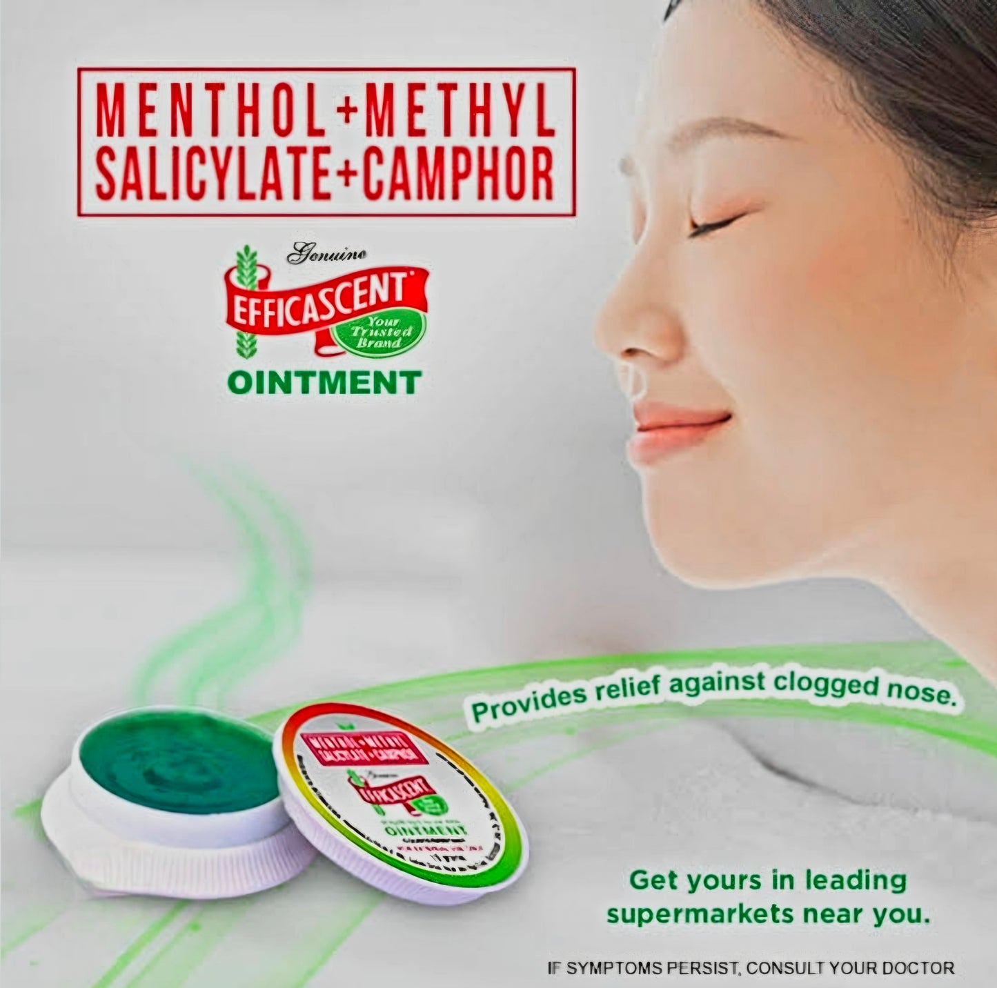 EFFICASCENT Ointment 10g (TRAVEL SIZE)