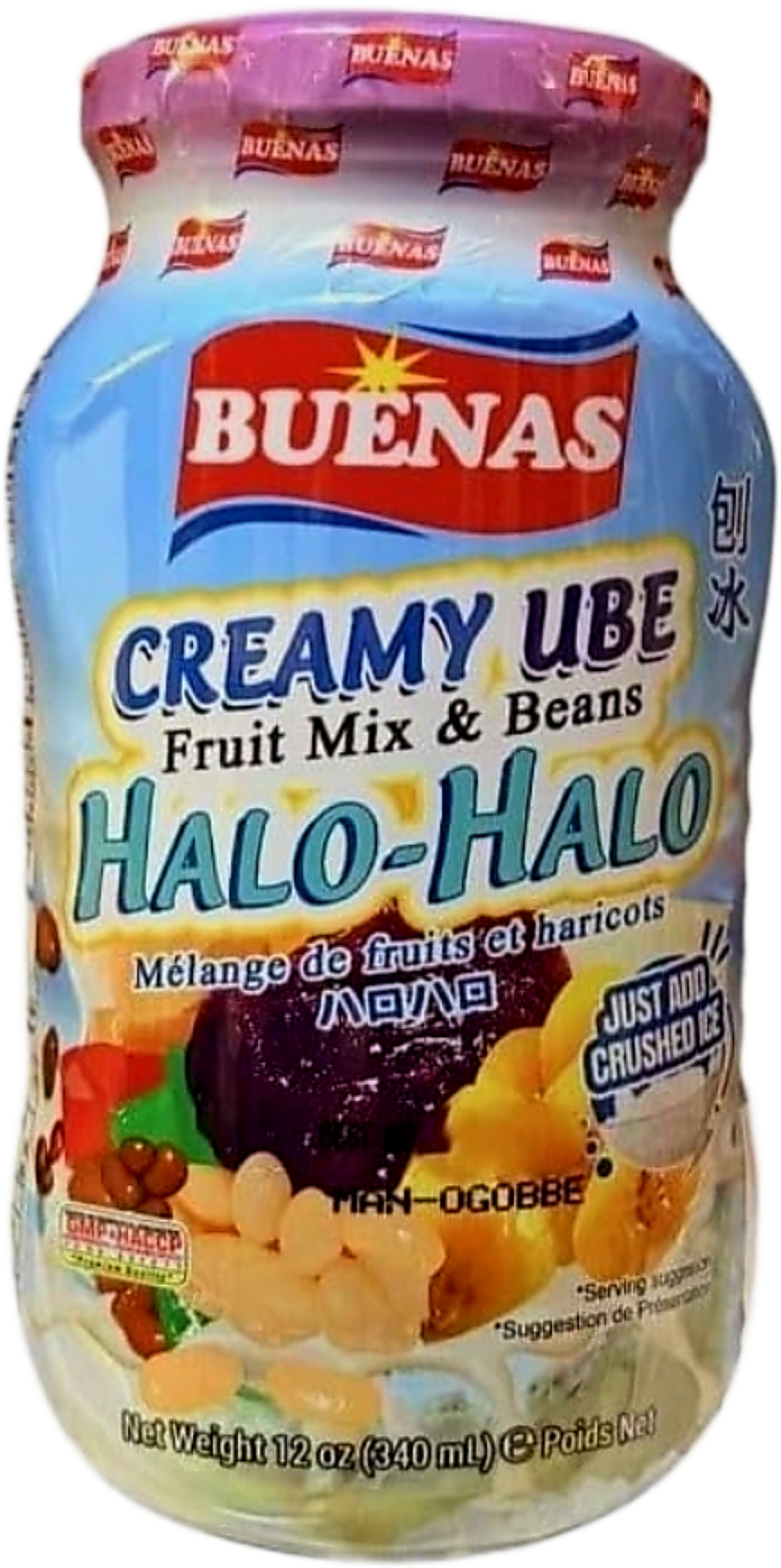 💲‼️EOFY-SALE‼️💲BUENAS CREAMY UBE HALO-HALO 340G