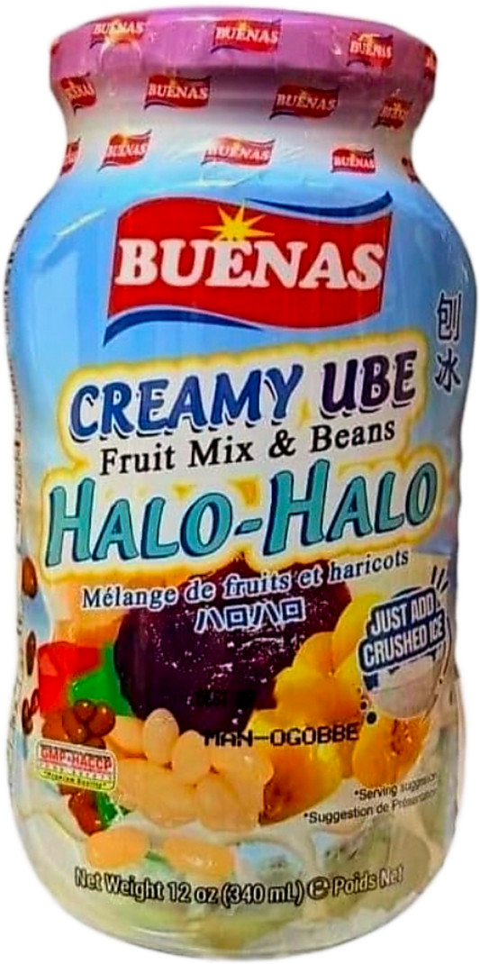 BUENAS CREAMY UBE HALO-HALO 340G