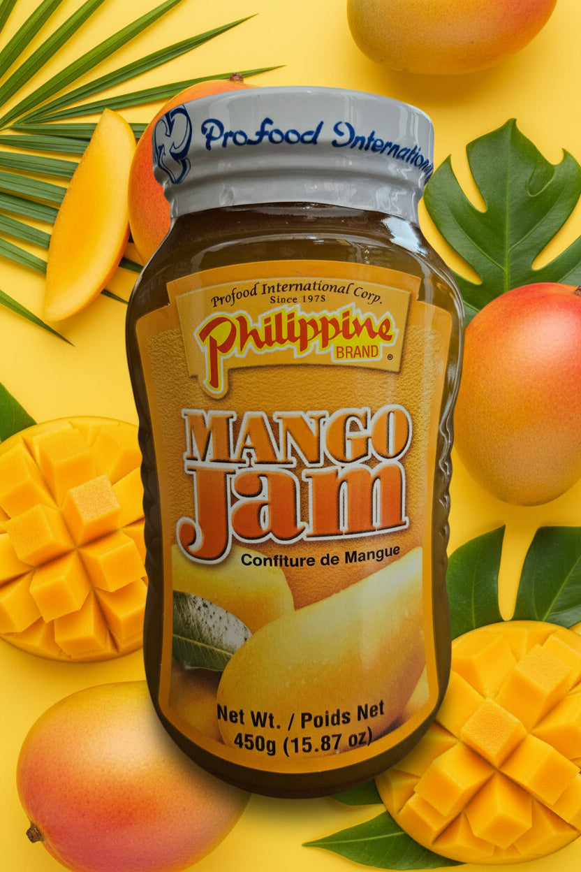 PHILIPPINE BRAND MANGO JAM 450g (17/01/28)