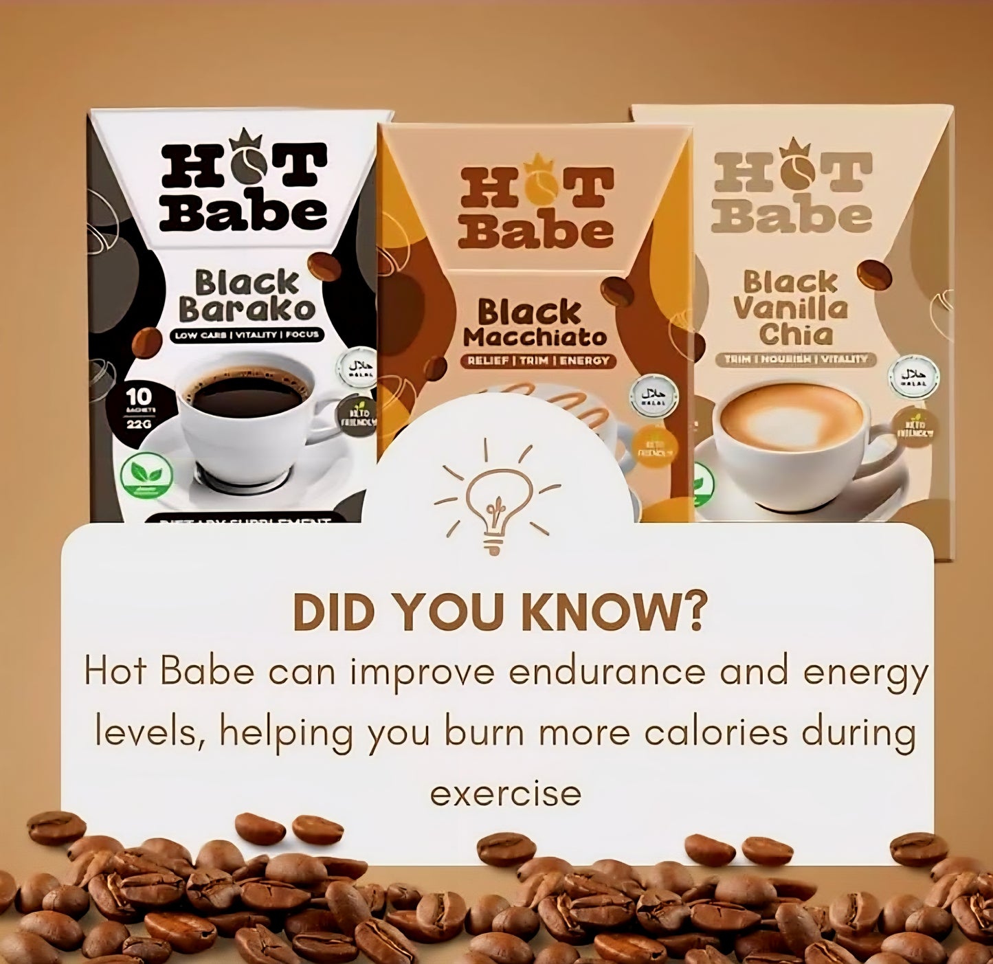 Hot Babe BLACK BARAKO 18g×10sachets
