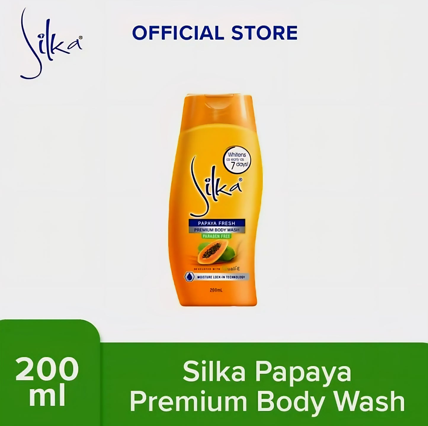 Silka PAPAYA FRESH Premium Body Wash 200ml