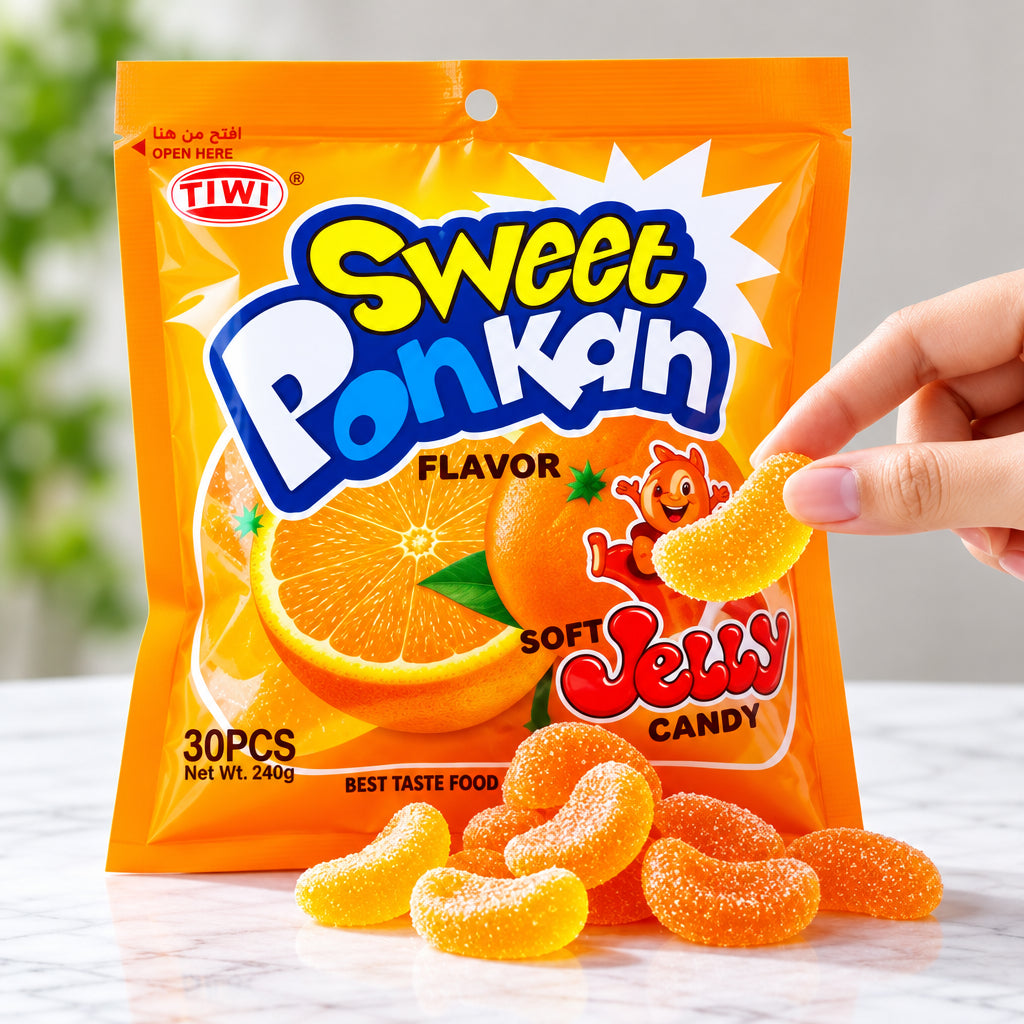 TIWI SWEET PONKAN JELLY CANDY 30-PCS (16/01/28)