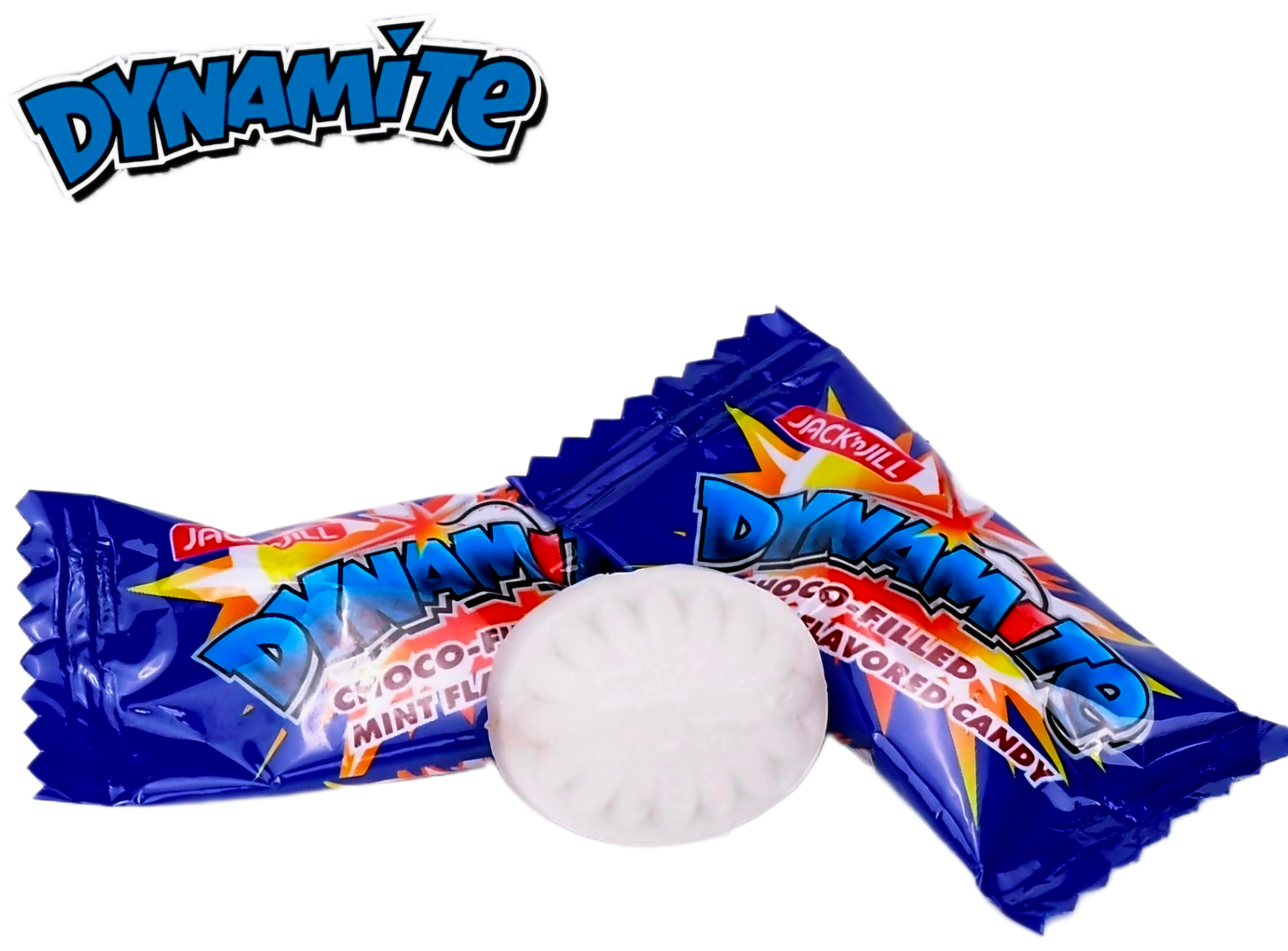 JACK&JILL DYNAMITE CHOCO-FILLED MINT CANDY 4G×50-PCS