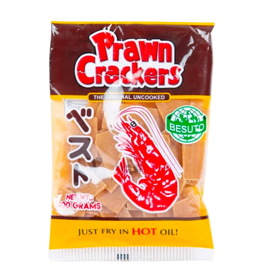 BESUTO PRAWN CRACKERS 100g (18/11/27)