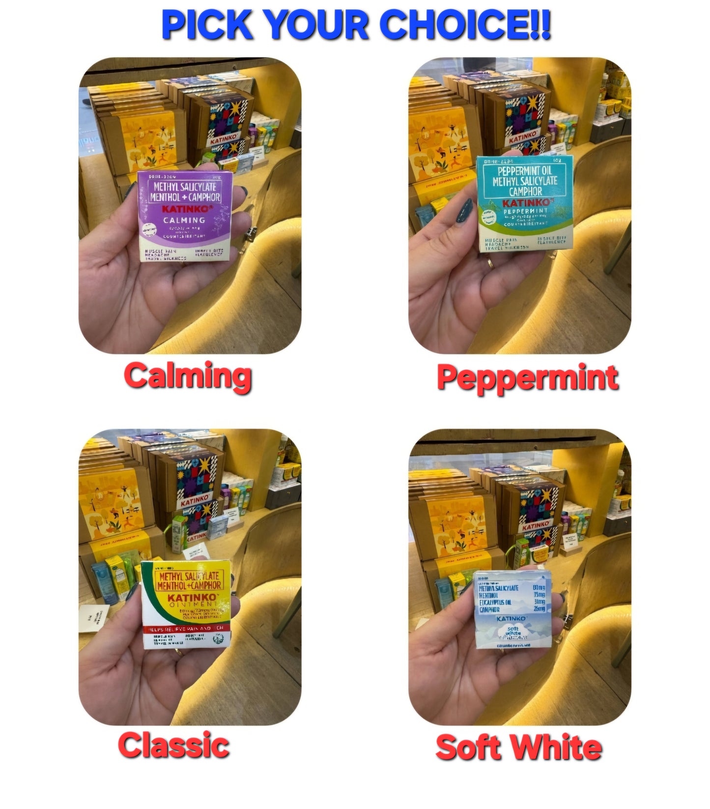 Katinko Ointment CALMING 10g (Mini Travel Pack)