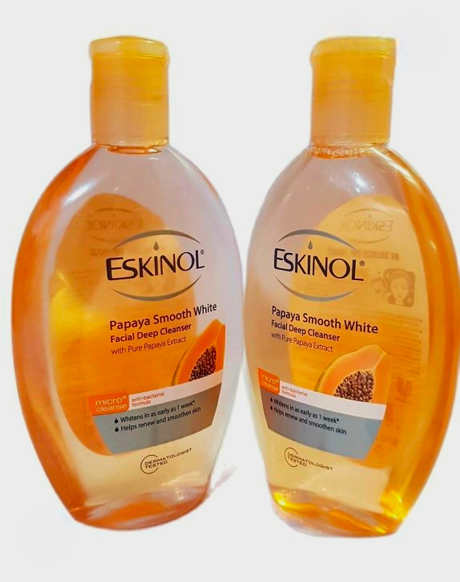 Eskinol PAPAYA SMOOTH GLOW Facial Deep Cleanser 225ml
