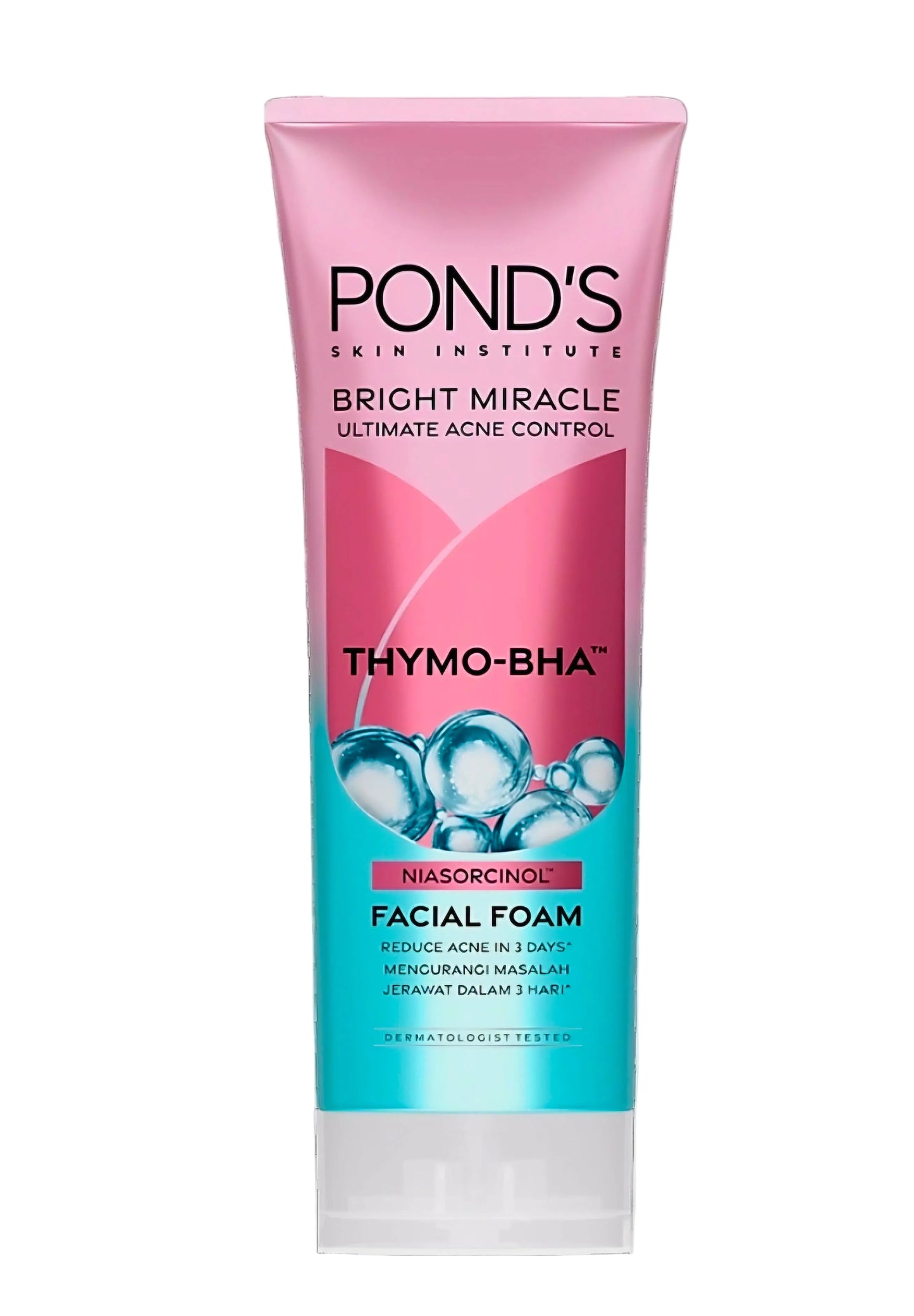 POND'S Bright Miracle Niasorcinol ULTIMATE ACNE CONTROL Facial Foam THYMO-BHA 50g