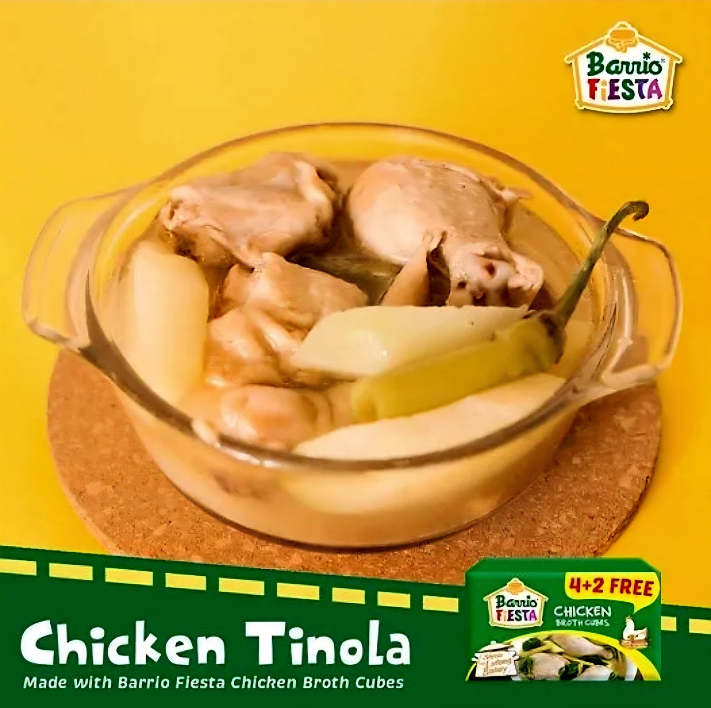 Barrio Fiesta CHICKEN BROTH CUBES 60g