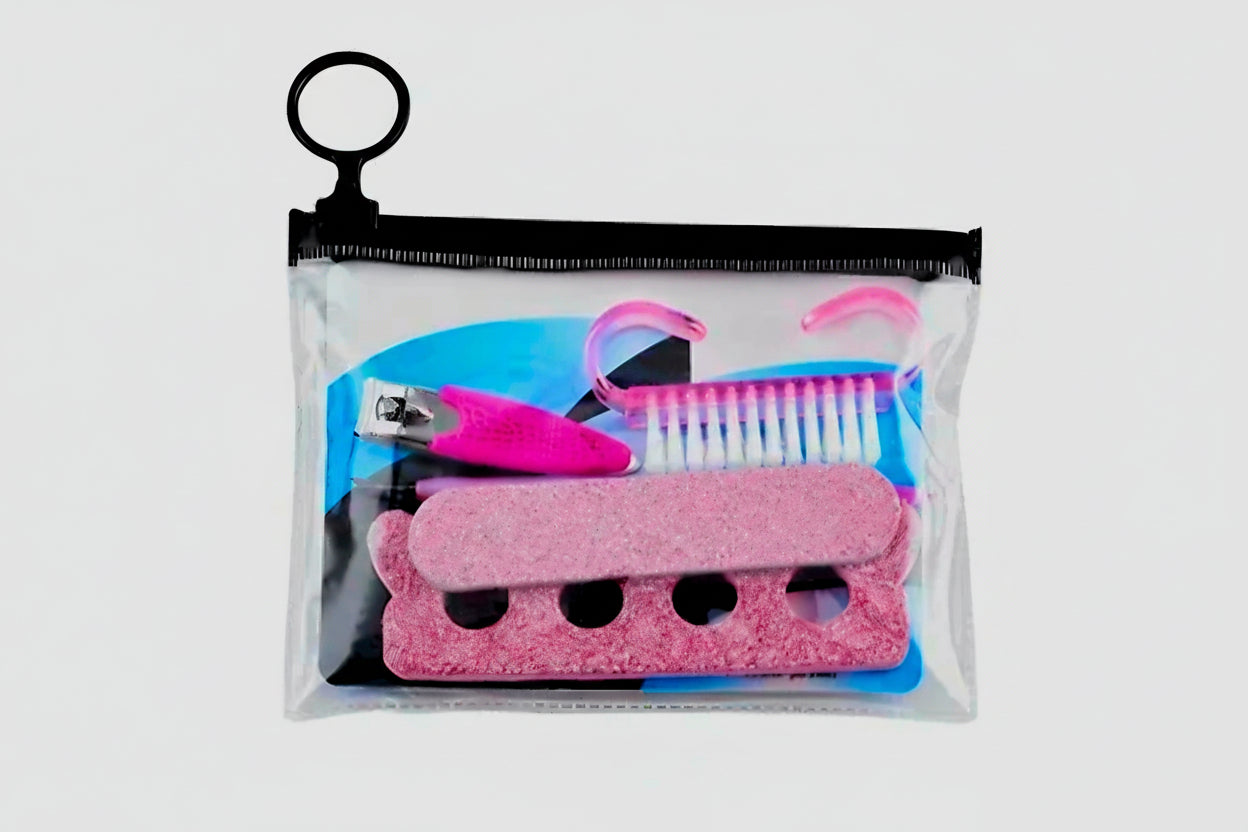 5-PCS PEDICURE TOOLS SET PVC-POUCH
