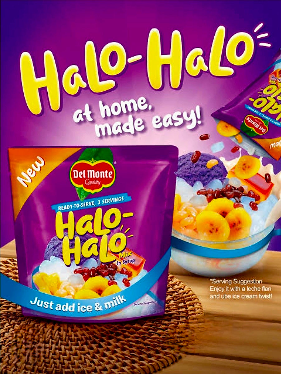 Del Monte HALO-HALO MIX in SYRUP 360g POUCH