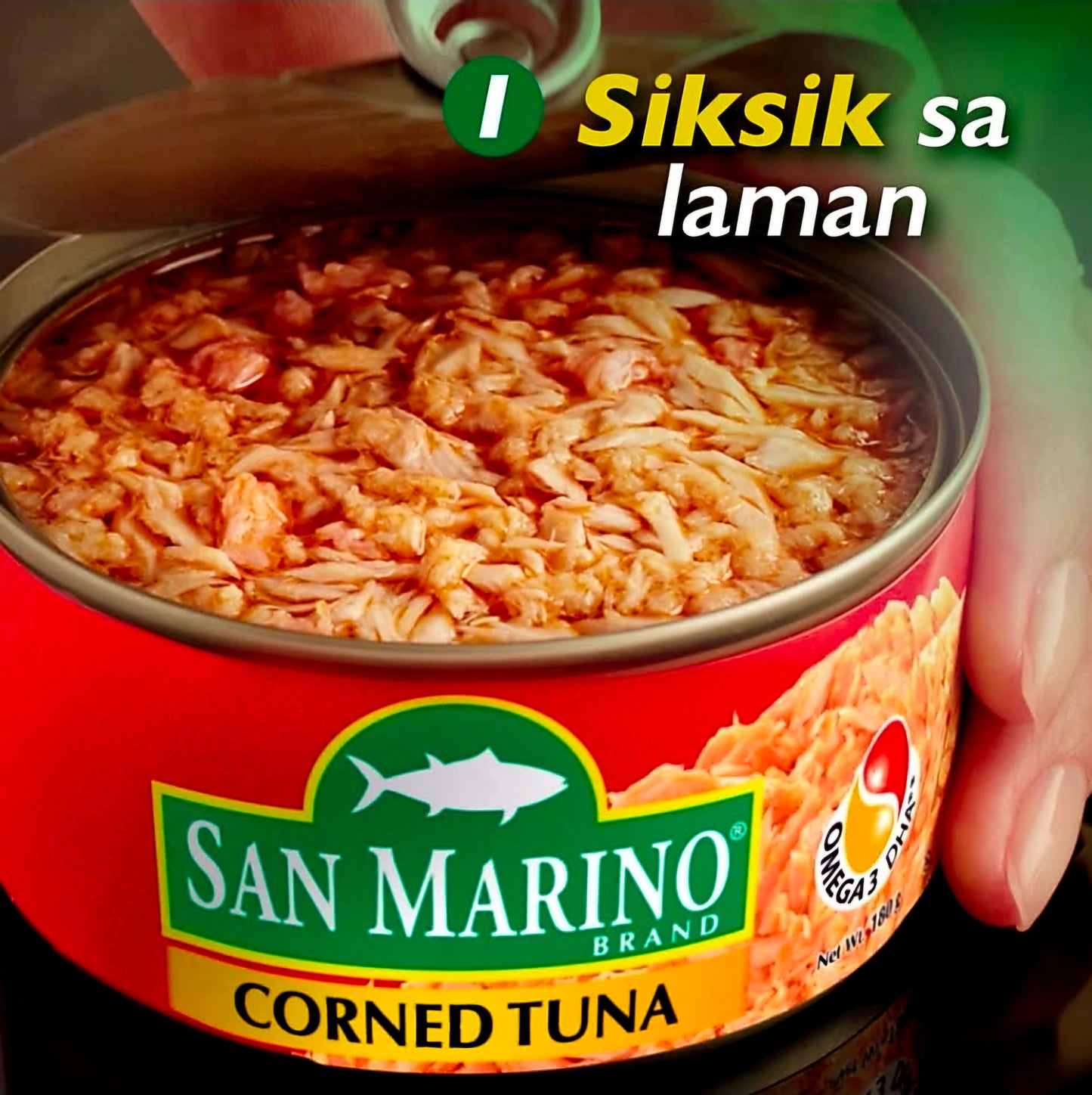 San Marino CORNED TUNA 180g (Easy-Open-Can)