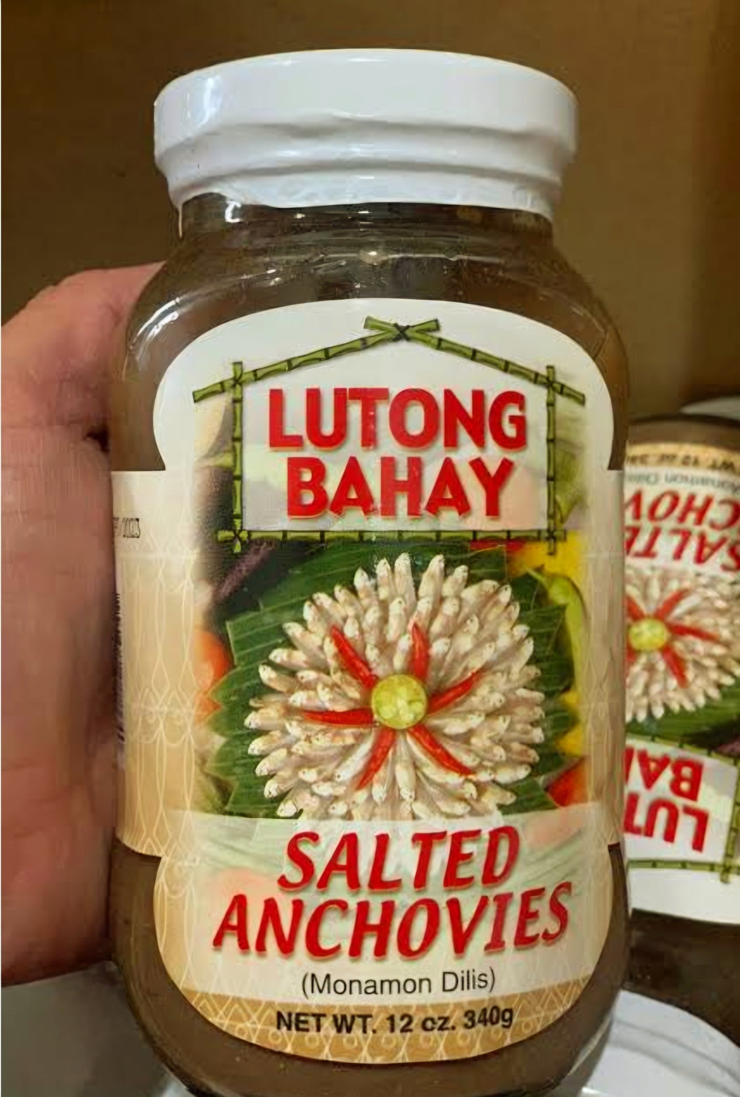Lutong Bahay MONAMON DILIS (Salted Anchovies) 340g