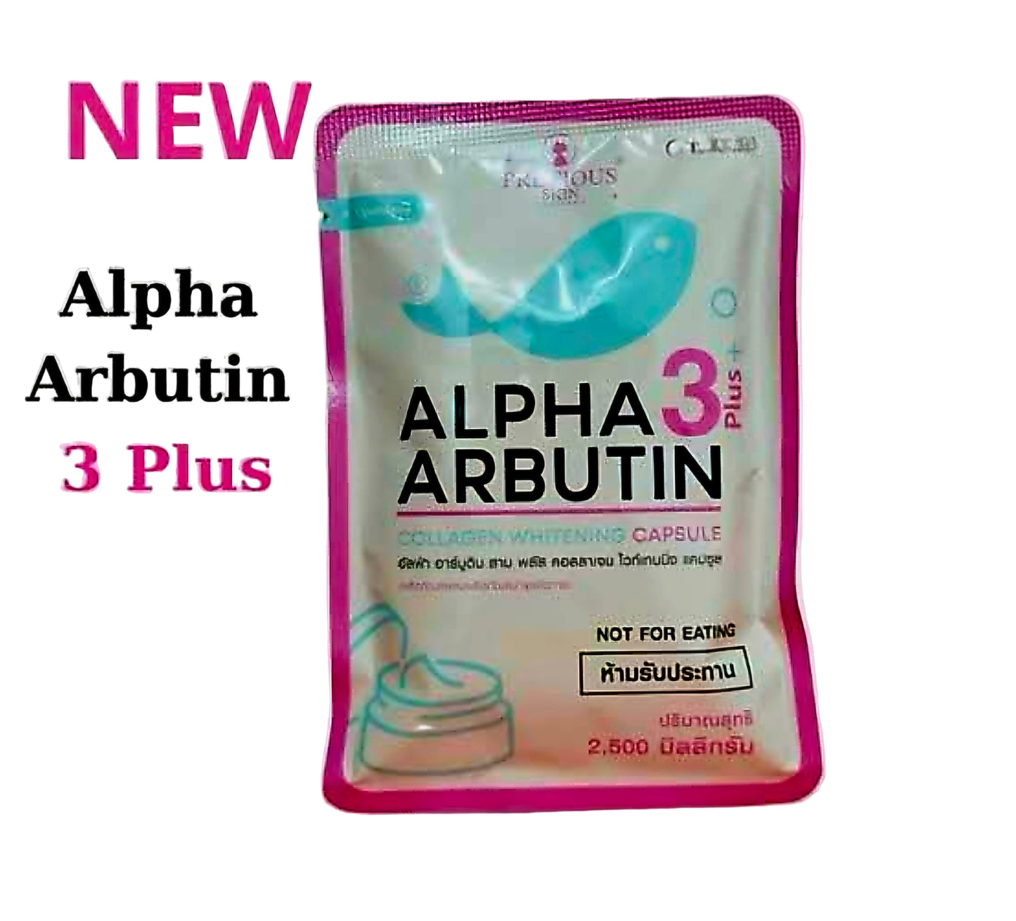 Alpha Arbutin 3Plus Collagen Whitening Capsules (10 Caps)