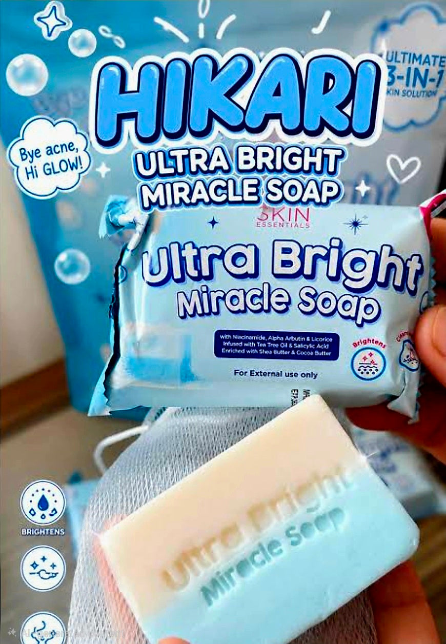 HIKARI ULTRA BRIGHT MIRACLE SOAP 75g