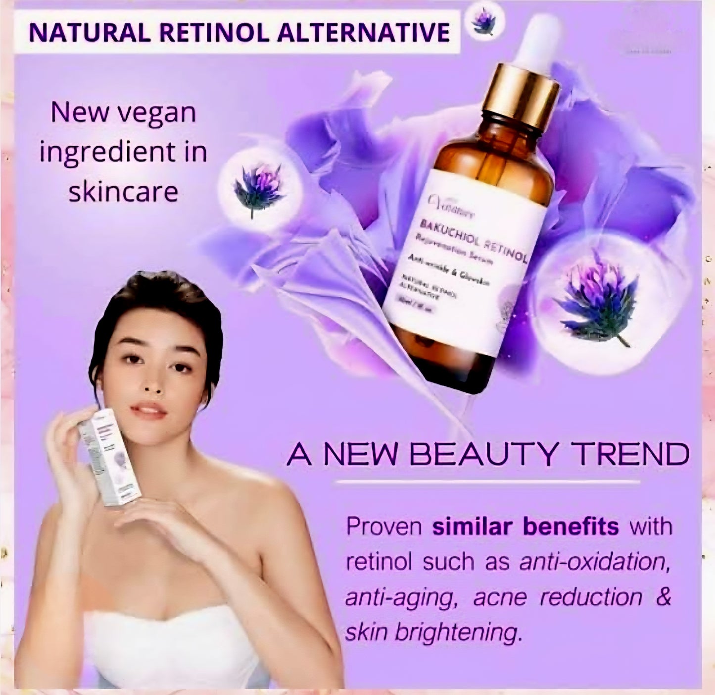 Venature BAKUCHIOL RETINOL Rejuvenation Serum 30ml