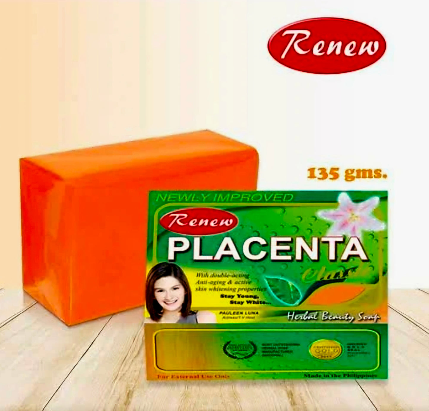 Renew PLACENTA CLASSIC Herbal Beauty Soap 135g