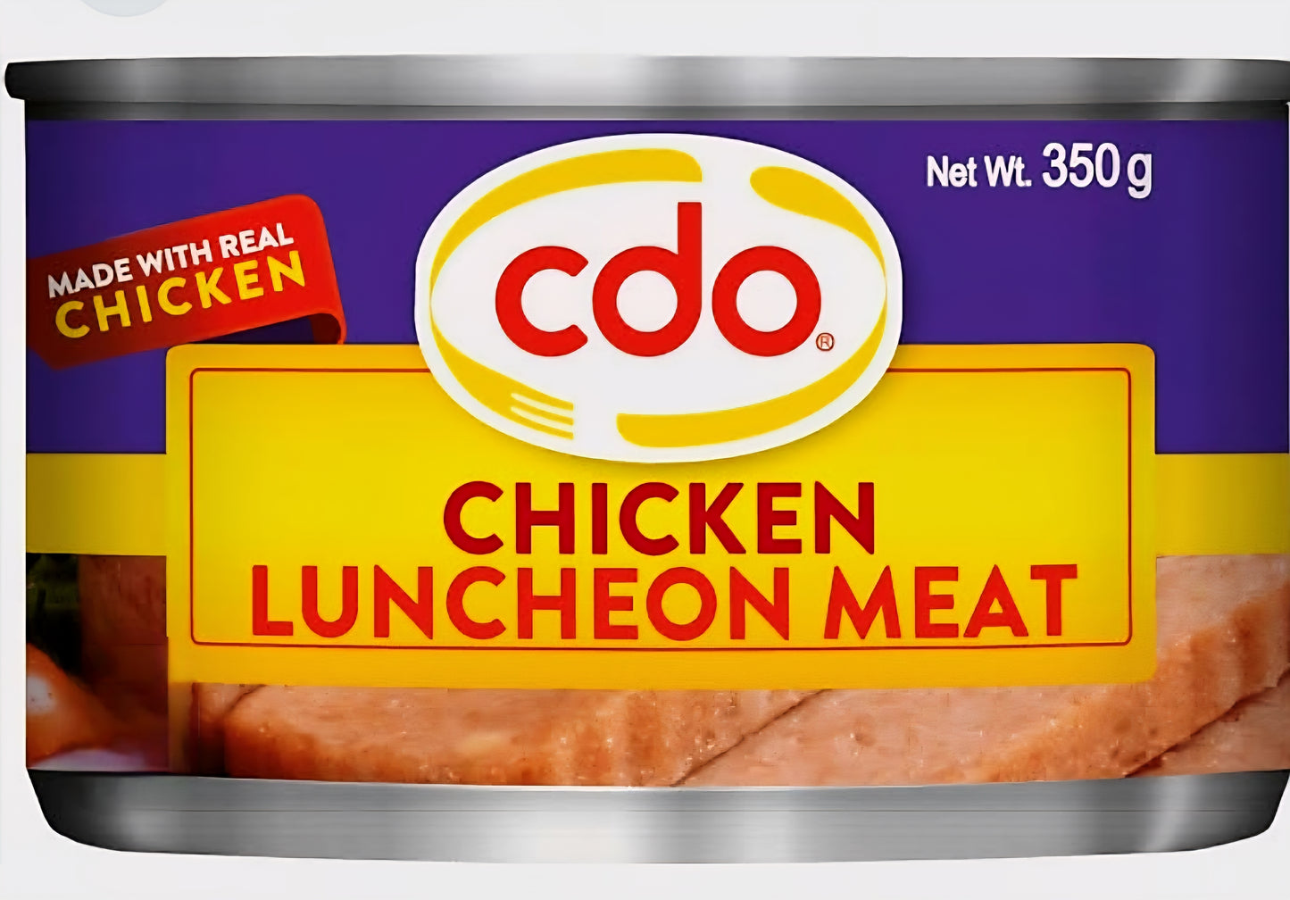 CDO Chicken Luncheon Meat 350g FLAT TIN