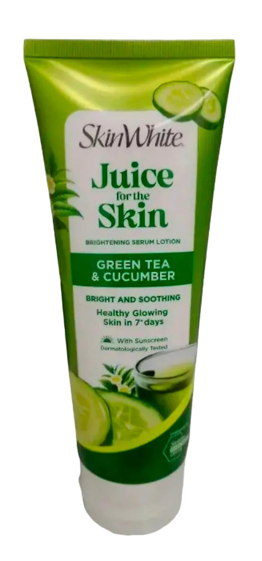 💲‼️EOFY-SALE‼️💲SKINWHITE GREEN TEA & CUCUMBER BRIGHTENING SERUM LOTION 180ML