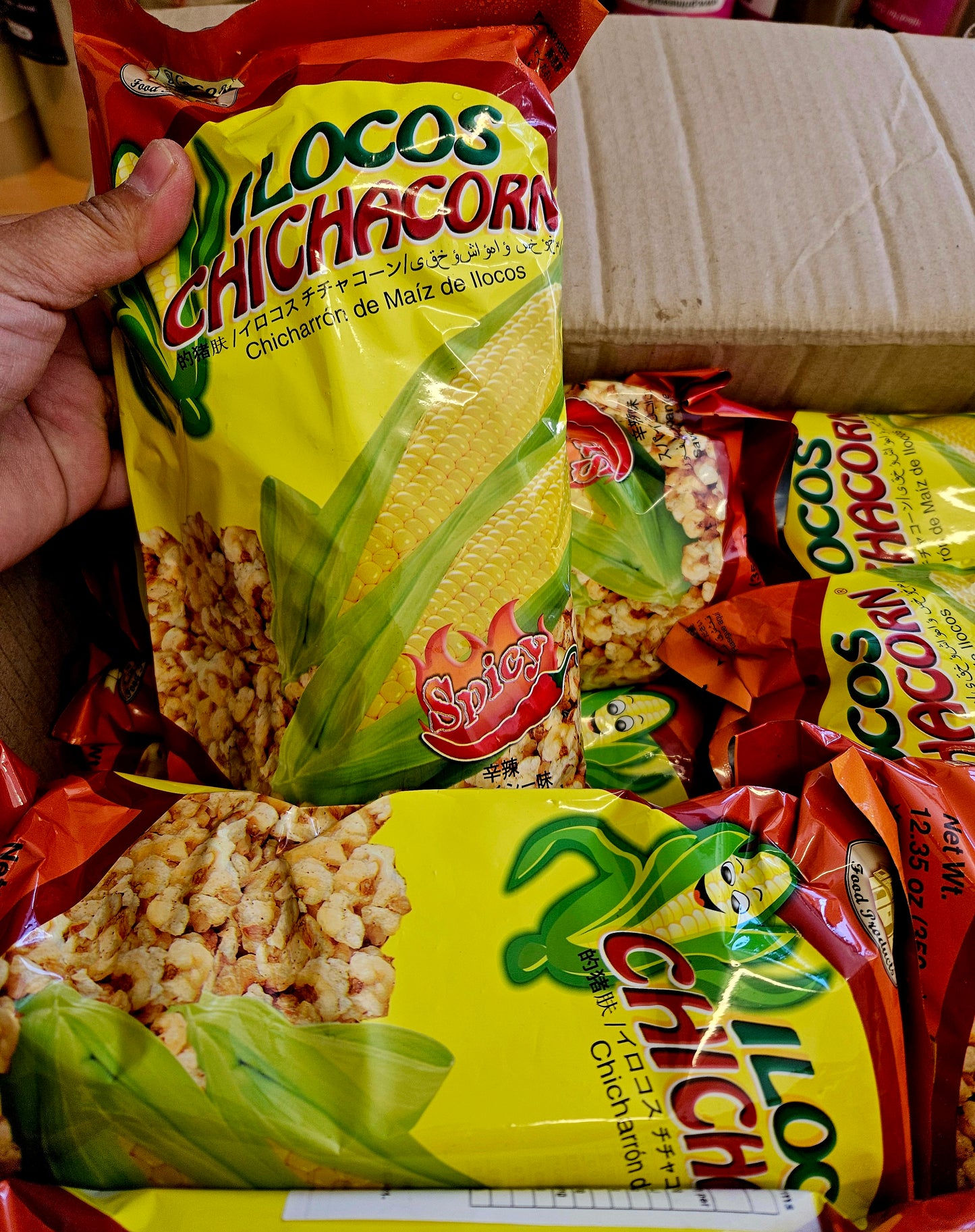 Ilocos Chichacorn SPICY 350g LARGE PACK