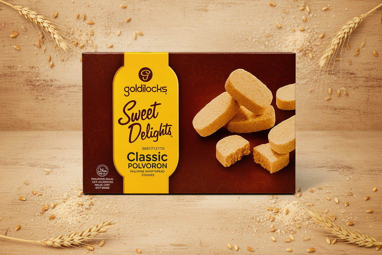 GOLDILOCKS CLASSIC POLVORON 25G×12 (09/04/27)