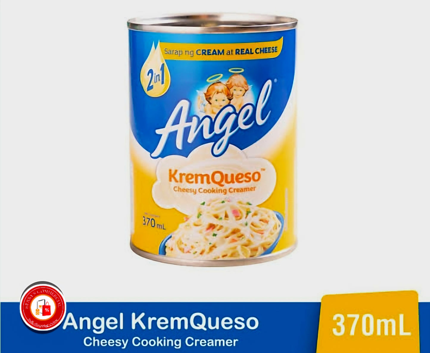 ‼️PROMO‼️Angel KREMQUESO (Cheesy Cooking Creamer) 370ml BBD: 31JULY2036 (OVERSTOCK!)